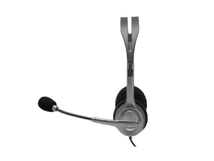 Logitech H110 Wired Stereo Headset with Dual 3.5mm Plugs----Ennap.com