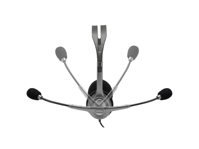 Logitech H110 Wired Stereo Headset with Dual 3.5mm Plugs----Ennap.com