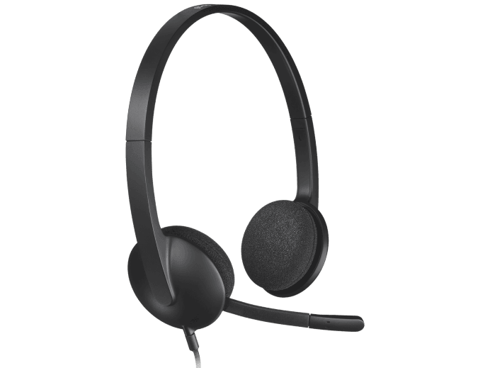 Logitech H340 USB PC Headset with Noise-Cancelling Mic - Logitech H340 USB PC Headset with Noise-Cancelling Mic - Default Title Ennap.com