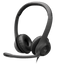 Logitech H390 USB Headset with Noise-Cancelling Mic - Logitech H390 USB Headset with Noise-Cancelling Mic - undefined Ennap.com