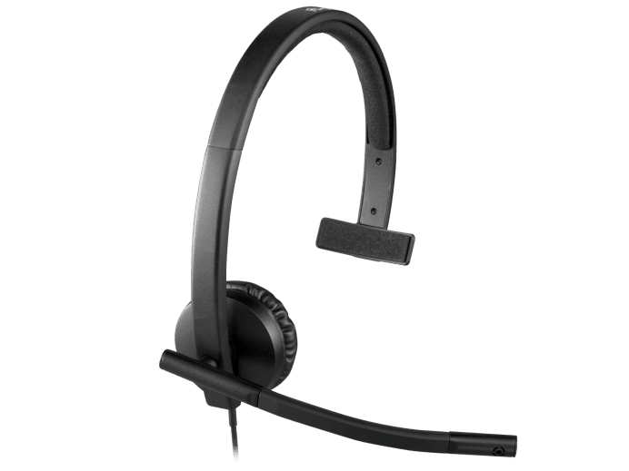 Logitech H570e Mono USB Headset with Noise Cancelling Mic - Logitech H570e Mono USB Headset with Noise Cancelling Mic - undefined Ennap.com