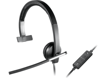 Logitech H650e Mono Business Headset with Noise Cancelling Mic - Logitech H650e Mono Business Headset with Noise Cancelling Mic - undefined Ennap.com