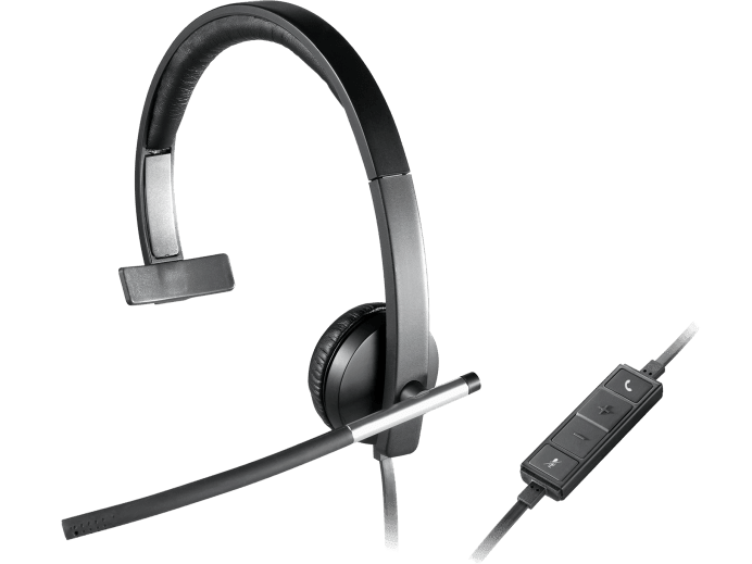 Logitech H650e Mono Business Headset with Noise Cancelling Mic - Logitech H650e Mono Business Headset with Noise Cancelling Mic - undefined Ennap.com