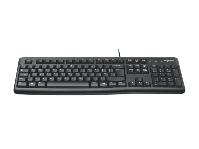 Logitech K120 USB Standard Computer Keyboard - Logitech K120 USB Standard Computer Keyboard - undefined Ennap.com