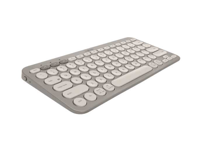 Logitech K380 Multi Device Wireless Keyboard-Color: Sand---Ennap.com