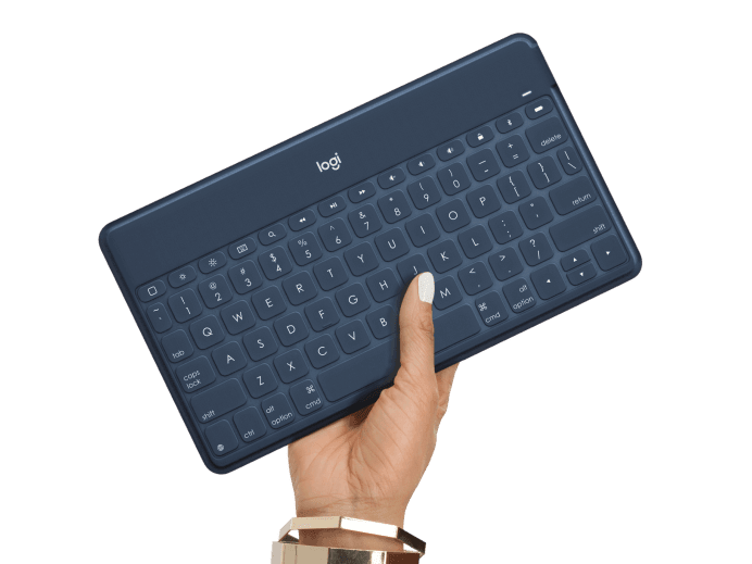 Logitech Keys-to-Go Portable Wireless Keyboard for Apple Devices-Color: Black---Ennap.com