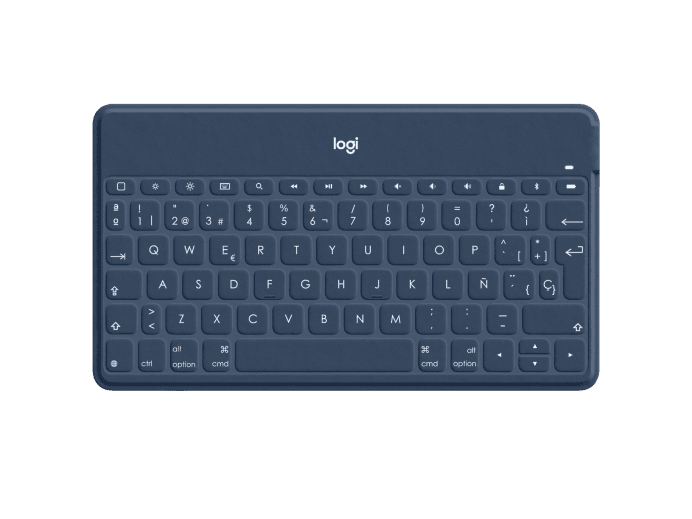 Logitech Keys-to-Go Portable Wireless Keyboard for Apple Devices-Color: Blue---Ennap.com