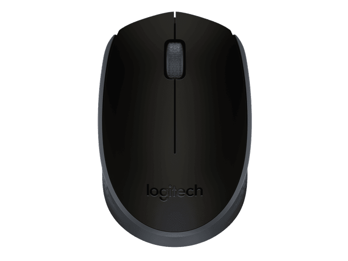 Logitech M171 Wireless Mouse - Logitech M171 Wireless Mouse - Black/Grey Ennap.com
