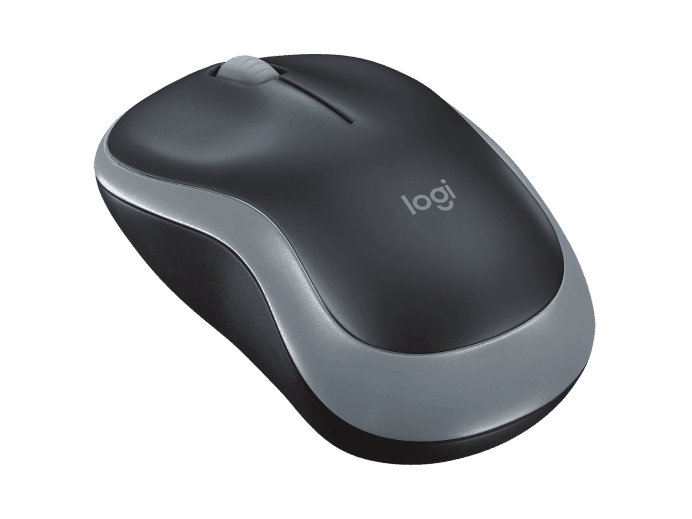 Logitech M185 Wireless Mouse With USB Mini receiver - Logitech M185 Wireless Mouse With USB Mini receiver - Gray Ennap.com