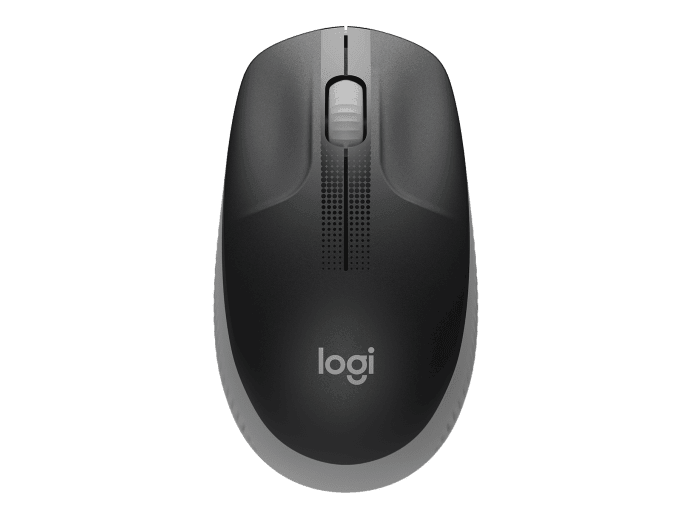 Logitech M190 Full Size Wireless Mouse - Logitech M190 Full Size Wireless Mouse - Mid Grey Ennap.com