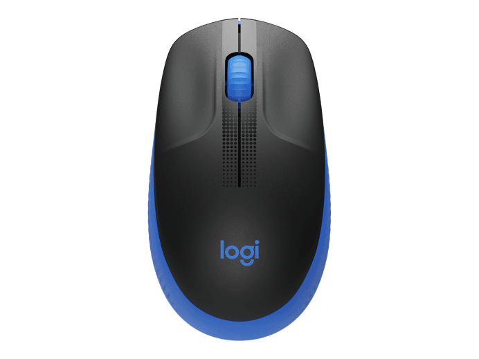 Logitech M190 Full Size Wireless Mouse - Logitech M190 Full Size Wireless Mouse - Blue Ennap.com