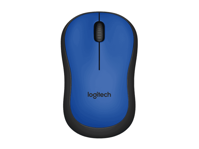 Logitech M220 Wireless Mouse with Silent Clicks-Color: Blue---Ennap.com