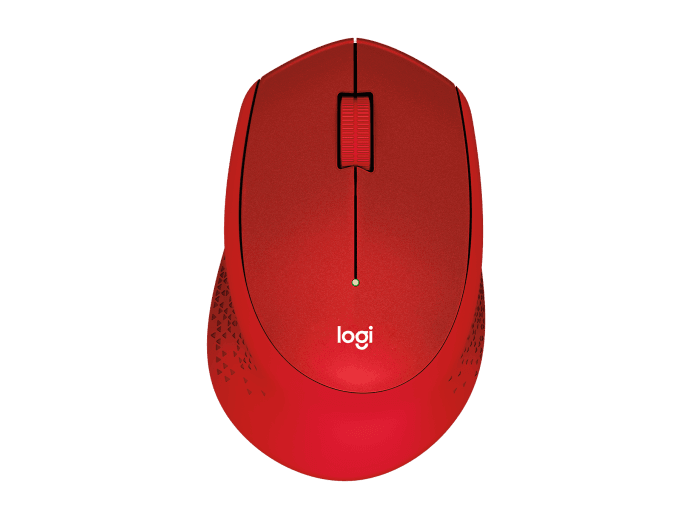 Logitech M330 Silent Plus Wireless Mouse - Logitech M330 Silent Plus Wireless Mouse - Red Ennap.com