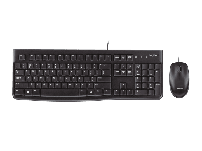 Logitech MK120 Wired USB Combo ( Keyboard and Mouse ) - Logitech MK120 Wired USB Combo ( Keyboard and Mouse ) - Default Title Ennap.com