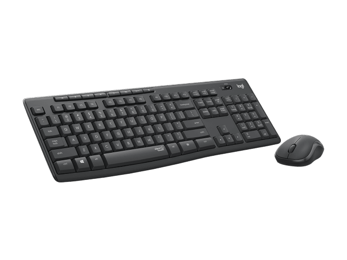 Logitech MK295 Silent Wireless Keyboard Mouse Combo-Color: Graphite---Ennap.com