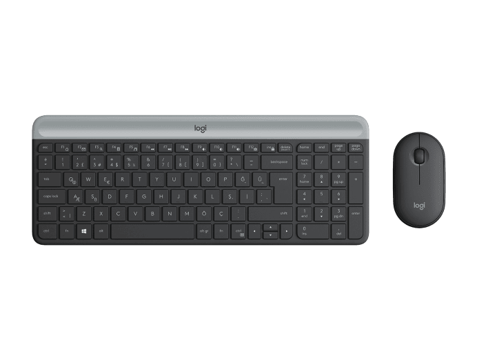 Logitech MK470 Slim Wireless Keyboard and Mouse Combo - Logitech MK470 Slim Wireless Keyboard and Mouse Combo - undefined Ennap.com