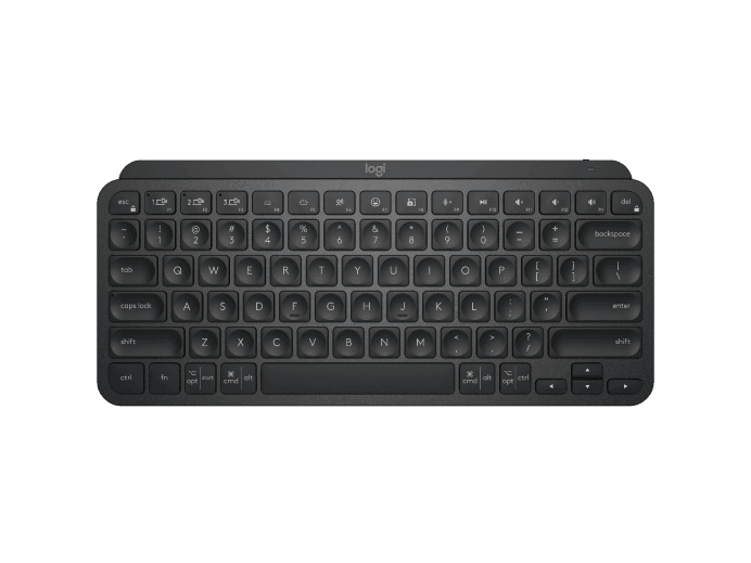 Logitech MX Keys Mini Wireless Illuminated Keyboard-Color: Black---Ennap.com