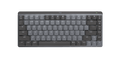 كيبورد لوجيتك Logitech MX Mechanical Mini لاسلكي ميكانيكي مدمج بإضاءة ذكية Graphite
