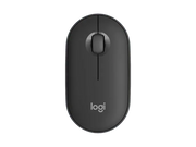 Logitech Pebble M350 Silent Wireless and Bluetooth Mouse-Color: Graphite---Ennap.com