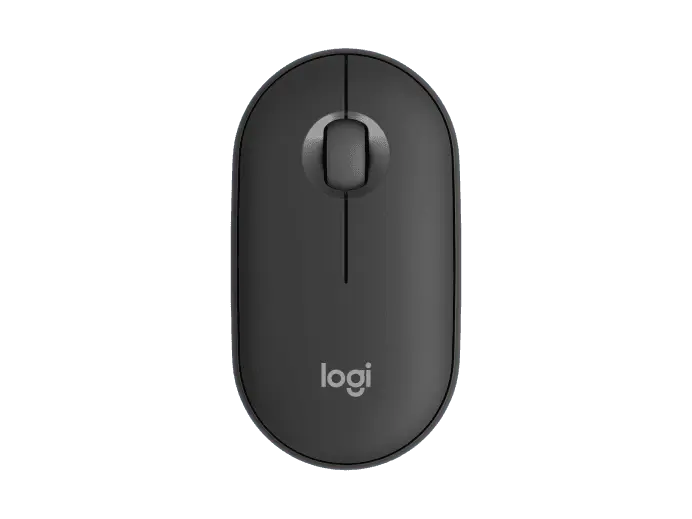 Logitech Pebble M350 Silent Wireless and Bluetooth Mouse-Color: Graphite---Ennap.com