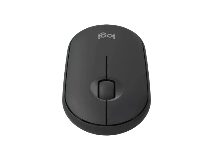Logitech Pebble M350 Silent Wireless and Bluetooth Mouse-Color: Graphite---Ennap.com