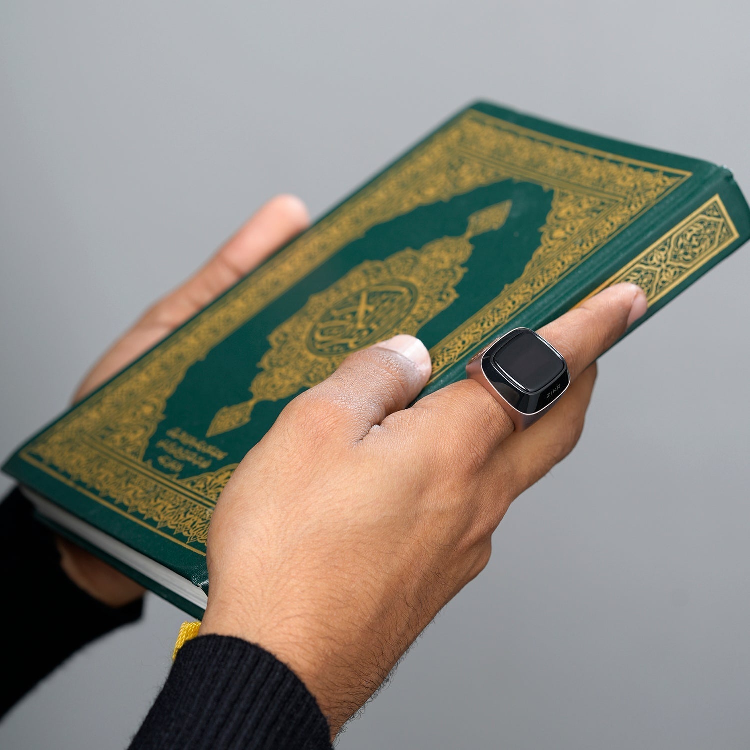 iQibla Zikr M02 Pro Smart Ring - iQibla Zikr M02 Pro Smart Ring - 18mm / Space Gray Ennap.com