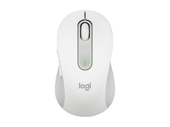 Logitech Signature M650 Wireless Mouse - Logitech Signature M650 Wireless Mouse - Off-white / Small Ennap.com