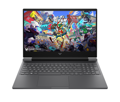 HP Victus 16-r1066ne Gaming Laptop - Intel Core i5-14450HX, 16GB DDR5, 1TB SSD, NVIDIA RTX 3050 6GB, 16.1-inch FHD 144Hz, DOS