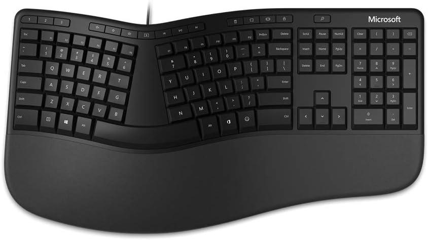 Microsoft Ergonomic Desktop Keyboard and Mouse Combo----Ennap.com
