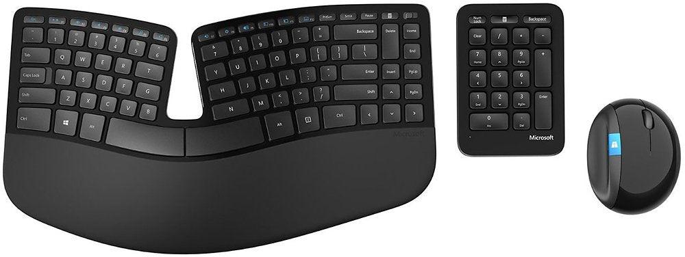 Microsoft Sculpt Ergonomic Desktop Keyboard and Mouse Combo - Microsoft Sculpt Ergonomic Desktop Keyboard and Mouse Combo - undefined Ennap.com