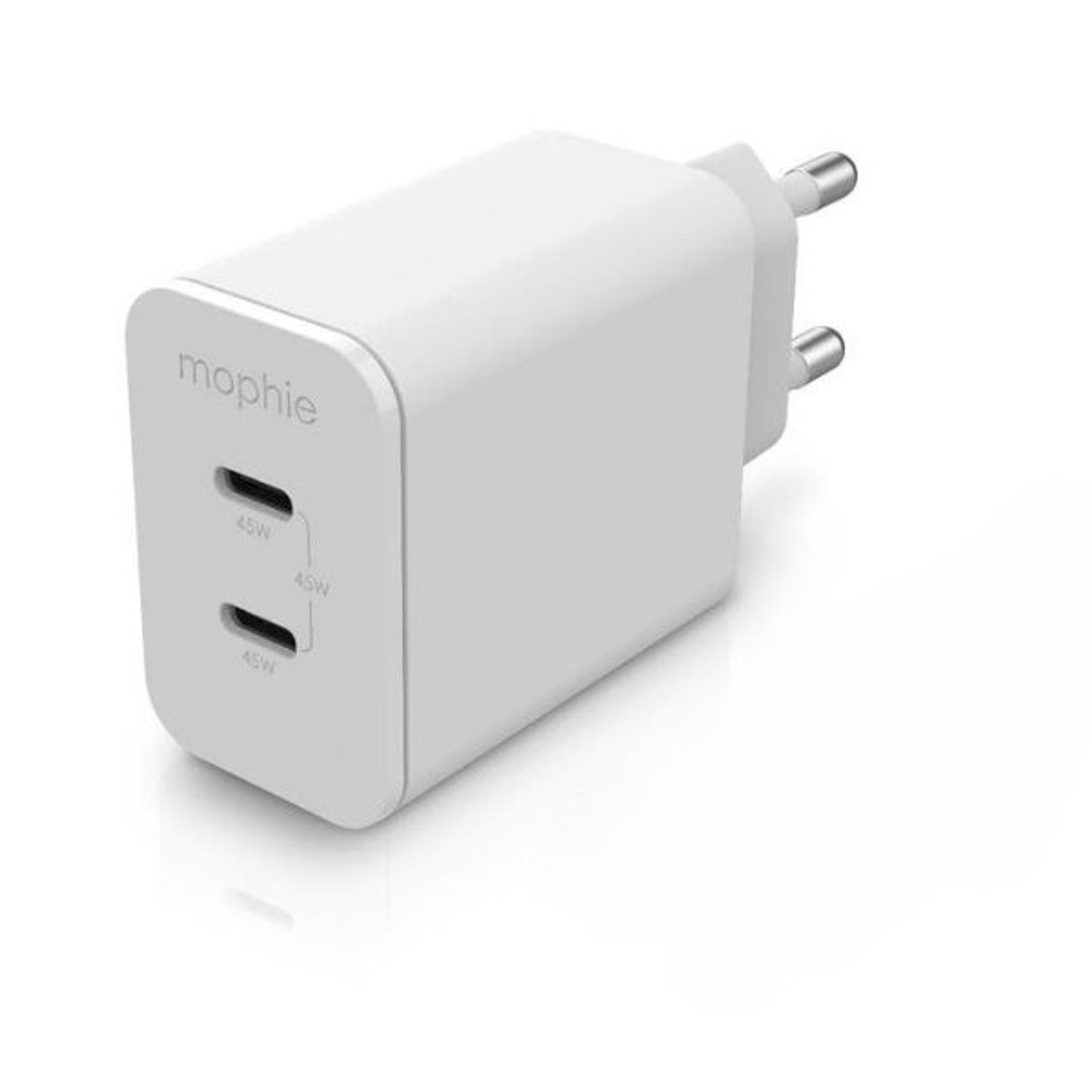 Mophie Speedport 45W 2-port(2xUSB Type-C) GaN Fast Charger - Mophie Speedport 45W 2-port(2xUSB Type-C) GaN Fast Charger - EU Ennap.com