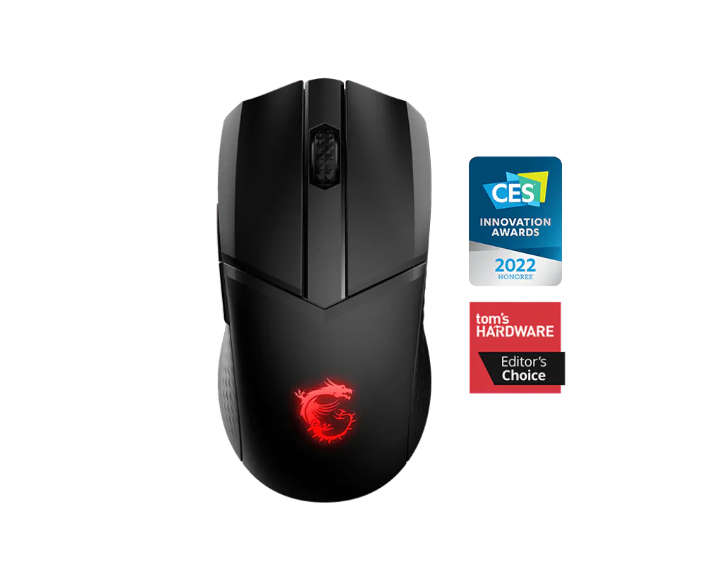 ماوس ألعاب لاسلكي خفيف الوزن MSI Clutch GM41