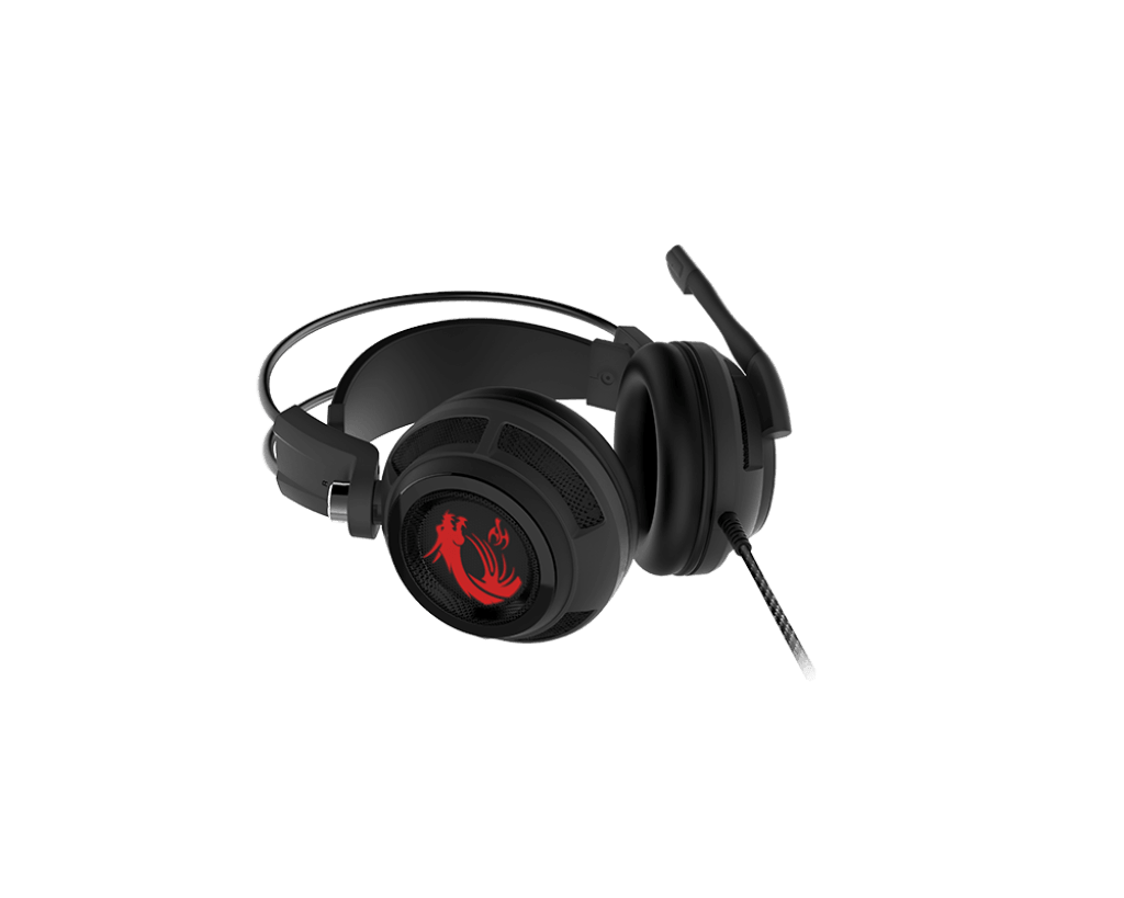 MSI DS502 Wired USB Gaming Headset 7.1 Surround Sound - MSI DS502 Wired USB Gaming Headset 7.1 Surround Sound - undefined Ennap.com