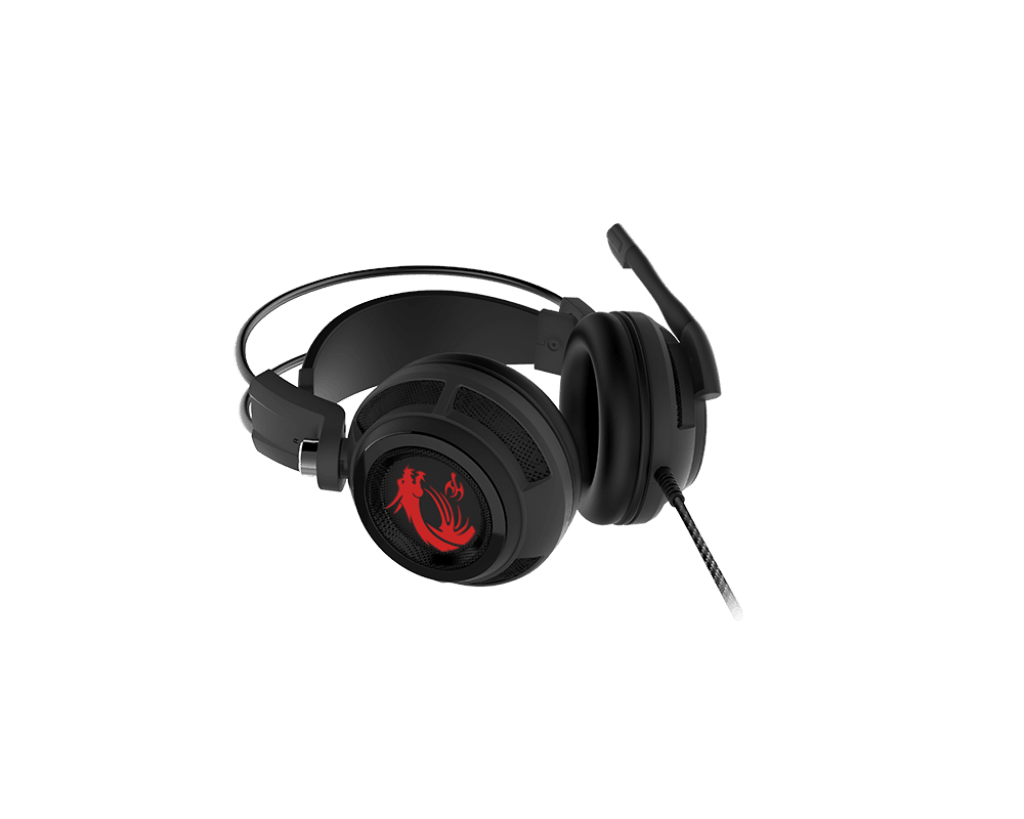 MSI DS502 Wired USB Gaming Headset 7.1 Surround Sound - MSI DS502 Wired USB Gaming Headset 7.1 Surround Sound - Default Title Ennap.com
