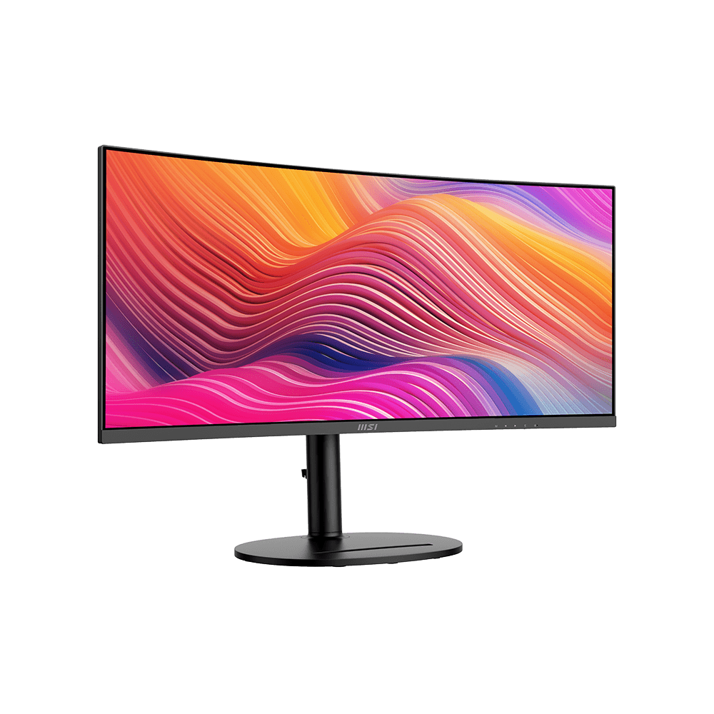 MSI Modern MD342CQP 34-inch curved monitor front view