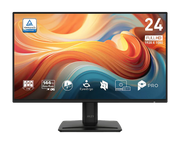 شاشة MSI PRO MP242 E14A من الأمام مع أيقونات المميزات