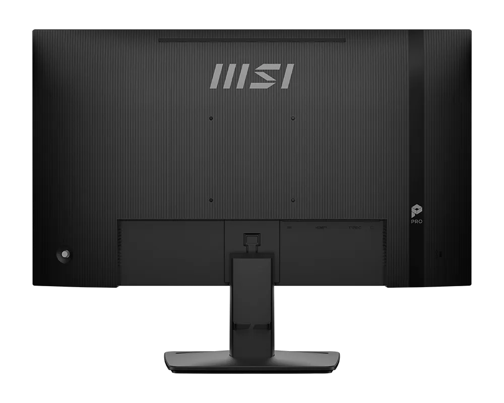 شاشة MSI PRO MP242 E14C من الخلف