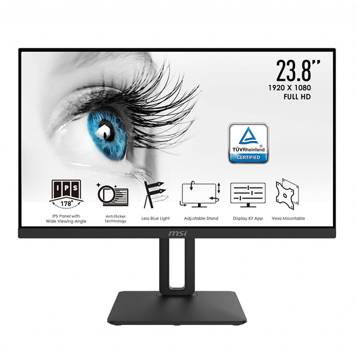 MSI PRO MP242P 23.8-inch FHD IPS Monitor