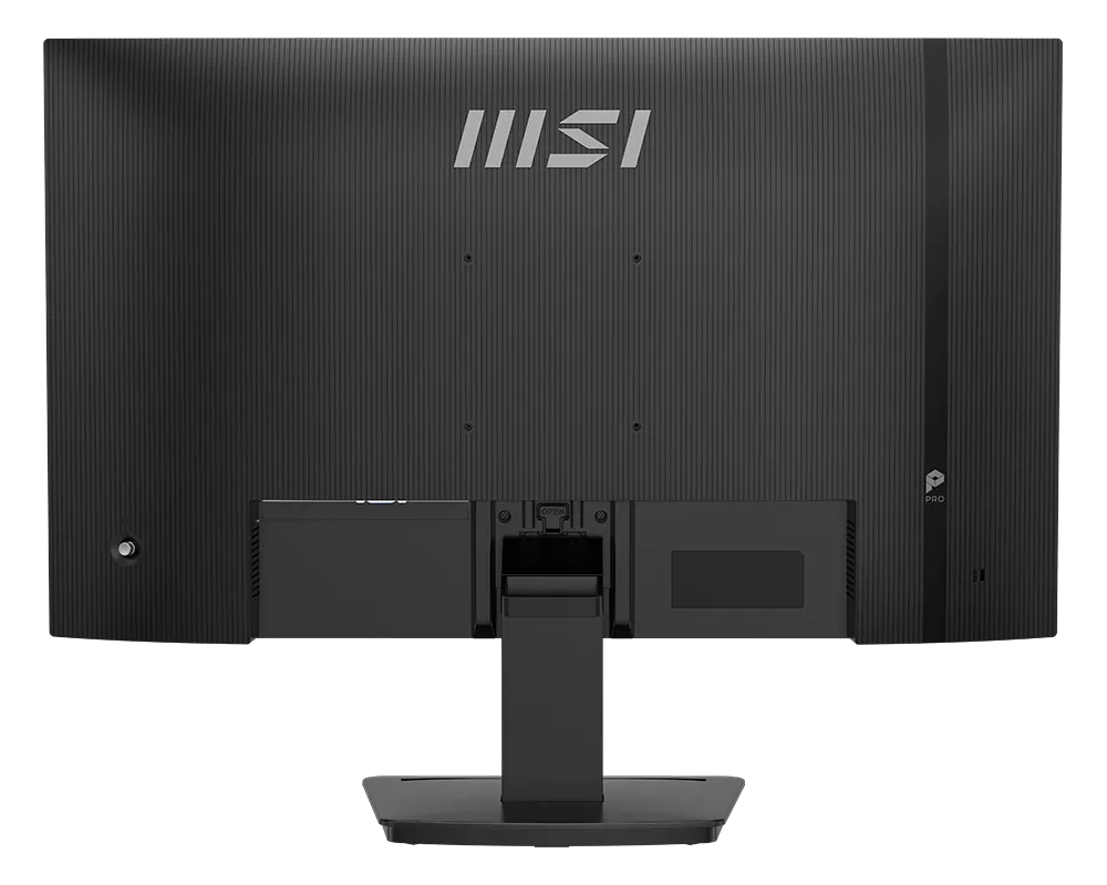 شاشة MSI PRO MP273 E14A من الخلف