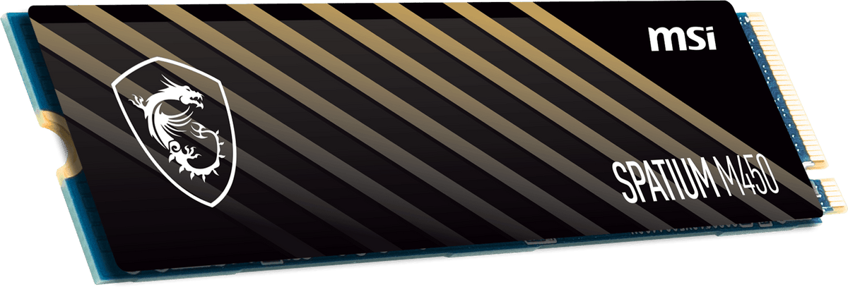 هارد MSI SPATIUM M450 V1 بمقاس M.2 2280 عن قرب