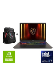 MSI Vector 16 HX AI A2XWIG Ultra9 Gaming Laptop - Intel Core™ Ultra Arrow Lake 9 275HX, 32GB DDR5, 1TB SSD, NVIDIA RTX 5080, 16GB GDDR7, 16-inch QHD+ 240Hz IPS-Level, Titan Gaming Backpack, 2Years Warranty