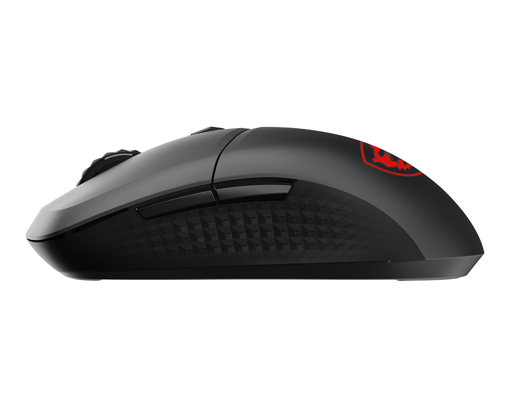 ماوس الألعاب MSI VERSA 300 WIRELESS باللون Black من الجانب