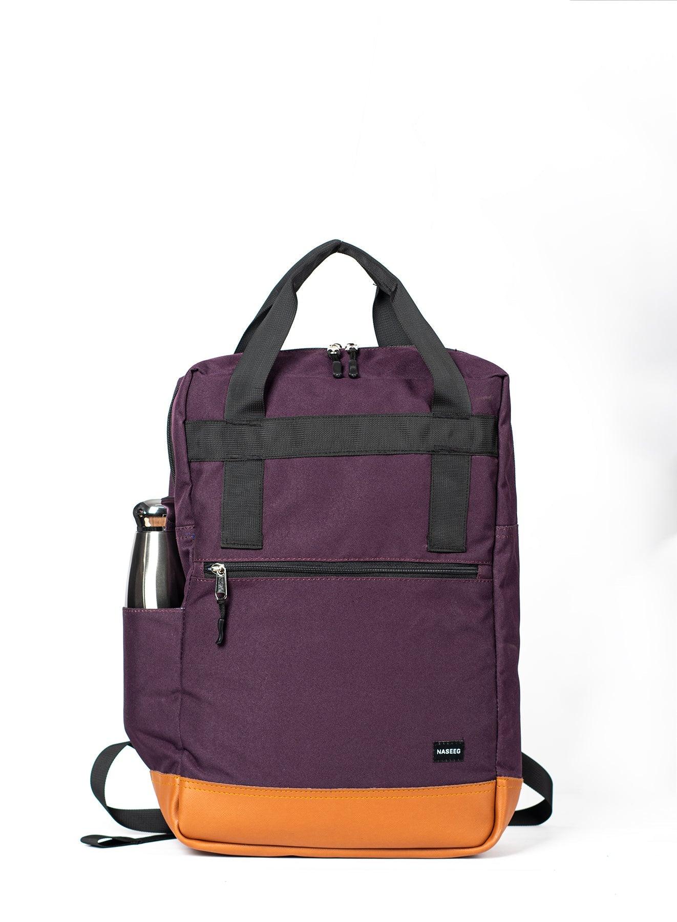 NASEEG Flower BackPack 17 inch - NASEEG Flower BackPack 17 inch - Purple Ennap.com
