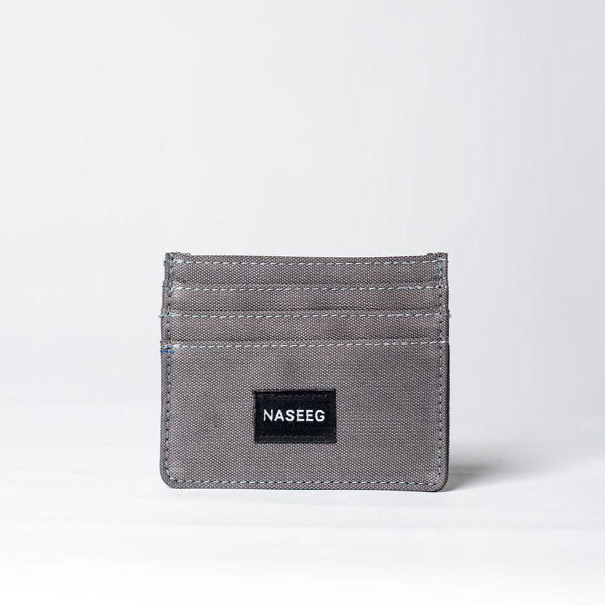 NASEEG Slim Basic Card holder-Color: Dark Gray---Ennap.com