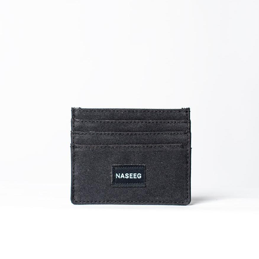 NASEEG Slim Basic Card holder-Color: Black---Ennap.com