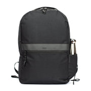 NASEEG X2 15.6-inch slim laptop backpack in Black, front view