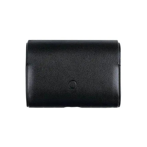 Back of the Nillkin AirPods Pro leather case with the setup button mark