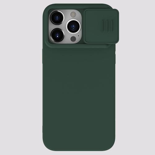 Nillkin CamShield Case for Apple IPhone 11 Pro Max Back Cover with Slide cover for camera protection - Nillkin CamShield Case for Apple IPhone 11 Pro Max Back Cover with Slide cover for camera protection - Dark Green Ennap.com