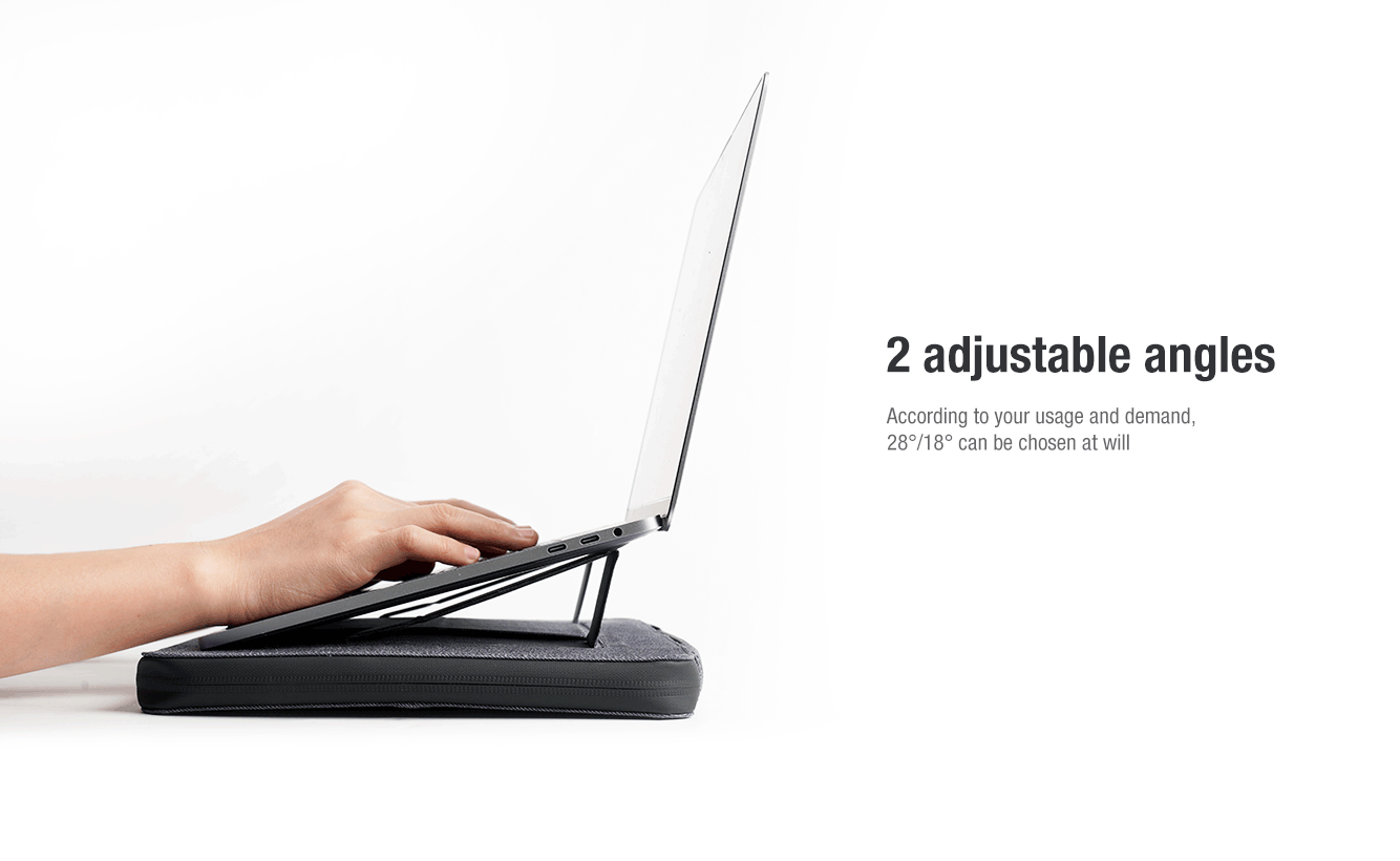 Nillkin Commuter Multifunctional Laptop Sleeve - Nillkin Commuter Multifunctional Laptop Sleeve - 14-Inch / Black Ennap.com