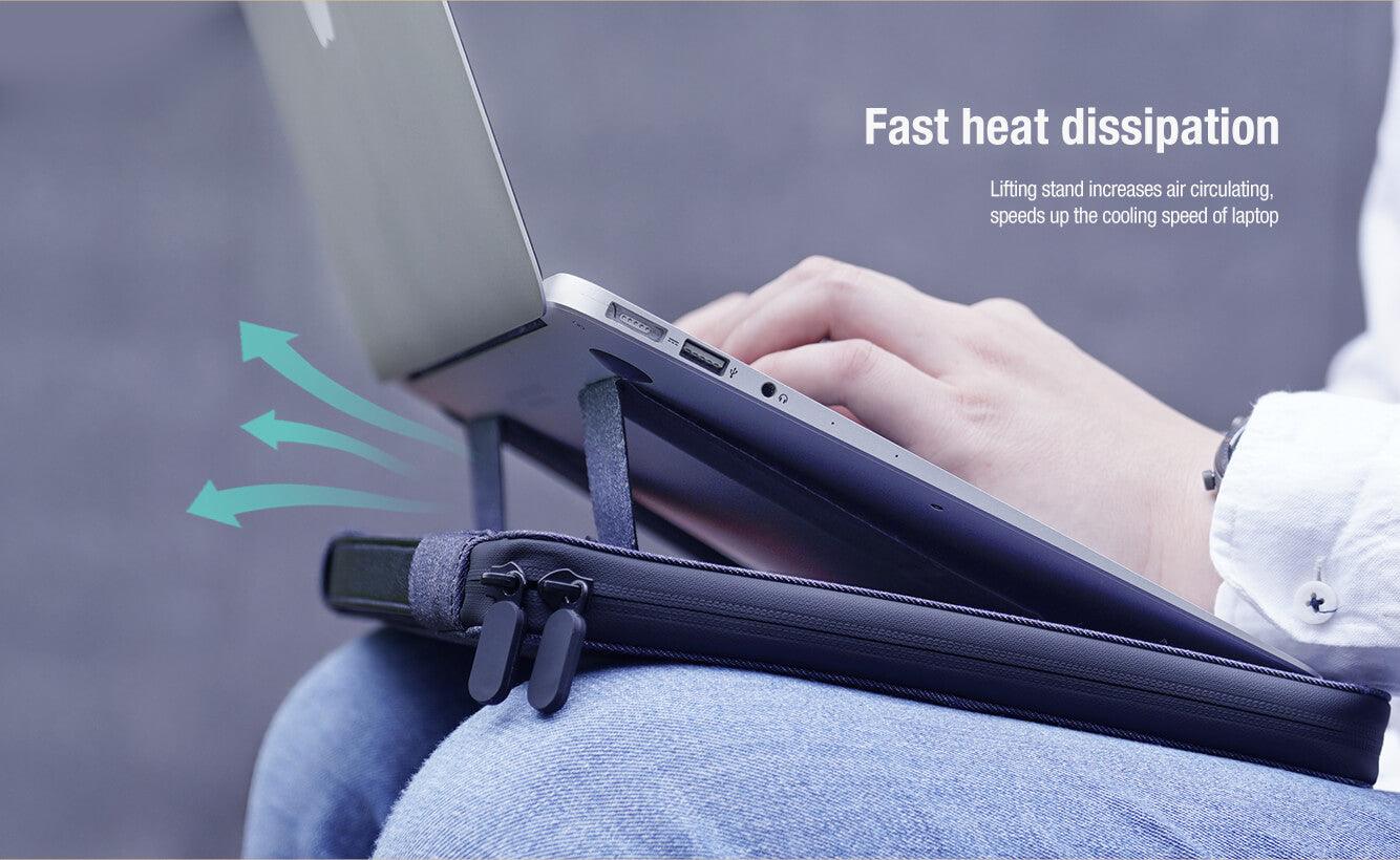 Nillkin Commuter Multifunctional Laptop Sleeve - Nillkin Commuter Multifunctional Laptop Sleeve - 14-Inch / Black Ennap.com